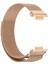 Casestreet Huawei Watch Fit 2 Kordon Hasır Metal Örgülü Ayarlanabilir Bronz 1