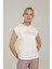 CT1006 Amy Slogan T-Shırt Kadın Kısa Kol T-Shirt 1