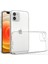 Apple iPhone 12 Kılıf Şeffaf Silikon Kamera Korumalı 3D 3