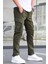 Haki Kargo Cep Jogger Pantolon 5791 2