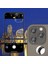 Apple iPhone 12 Pro Max Mercek Lens Kamera Koruyucu Gold 4