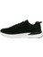 Siyah Beyaz Bağcıklı Sneakers Spor Ayakkabı 3