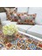 Çini Motif Baskılı 4 Lü Kombin Set 1