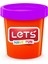 Let’s Tek Renk Oyun Hamuru 115 gr Mor / L-8440-9 1