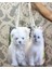 Kedi ve Köpek Baskılı Kumaş Heybe Çanta 1