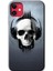 iPhone 11 Kılıf Hd Desen Baskılı Arka Kapak - Müzik Kurukafa 1