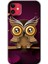 iPhone 11 Kılıf Hd Desen Baskılı Arka Kapak - Owl Bird Branch 1