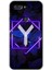General Mobile Gm 9 Pro Kılıf Hd Desen Baskılı Arka Kapak - Dark Neon Yaprak Y Harfi 1