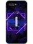 General Mobile Gm 9 Pro Kılıf Hd Desen Baskılı Arka Kapak - Dark Neon Yaprak I Harfi 1
