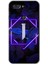 General Mobile Gm 9 Pro Kılıf Hd Desen Baskılı Arka Kapak - Dark Neon Yaprak I Harfi 1