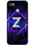General Mobile Gm 8 Go Kılıf Hd Desen Baskılı Arka Kapak - Dark Neon Yaprak Z Harfi 1