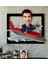 Kişiye Özel Bay Uçuş Görevlisi Karikatürlü 3D Ahşap Tablo-1 1