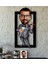 Kişiye Özel Bay Patron Karikatürlü 3D Ahşap Tablo-3 1