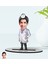 Gift Kişiye Özel Erkek Doktor Karikatürlü Ahşap Biblo Model 10 1