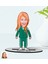 Kişiye Özel Squid Game Kadın Karikatürlü Ahşap Biblo Model-2 1