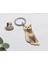 Kişiye Özel Evcil Dost Kedi Ahşap Anahtarlık 1