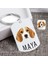 Kişiye Özel Evcil Dost Köpek Pleksi Anahtarlık 1