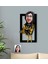 Gift Kişiye Özel Kadın Süper Kahraman Karikatürlü 3D Ahşap Tablo-3 1