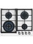 - Gzc 64320 Xbc Wh - Ankastre Exactflame Teknolojili Kristal Wok Gözlü Cam Gazlı Ocak - Döküm Izgara - Beyaz - 60 cm - 112570168 1
