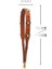 Deri Ayarlanabilir Yedek Çanta Askısı 118 cm - Kahverengi (Yurt Dışından) 2