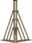 Mobilya Ayağı Telli 20 cm Gold 1