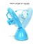 Şarj Edilebilir Masaüstü Mini USB Fan - Beyaz (Yurt Dışından) 4
