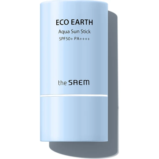 The Saem Eco Earth Güneş Koruyucu Aqua Sun Stick SPF50+ PA++++ (22 gr) Makyaj Altı ve Üstü
