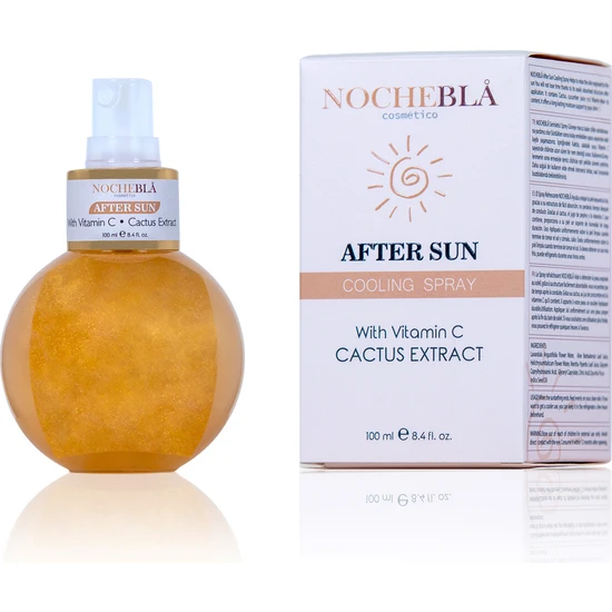 NOCHEBLA After Sun Gold Invention – Güneş Sonrası Ferahlatıcı ve Yenileyici Sprey (100 ml)