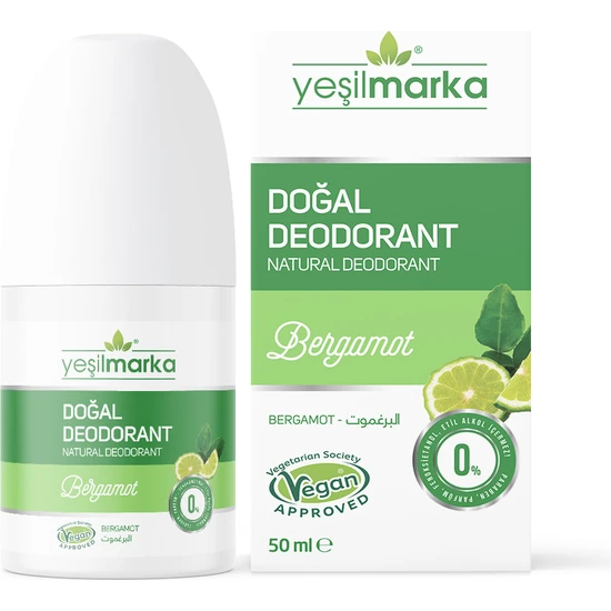 Yeşilmarka Doğal Deodorant – Bergamot Kokulu