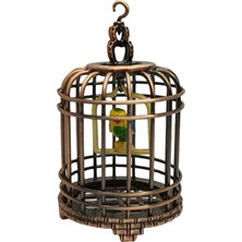 Belovee Minyatür Birdcage Kuş Asılı Kanca Modeli Için 1:12 Dollhouse Sahne Bronz (Yurt Dışından)