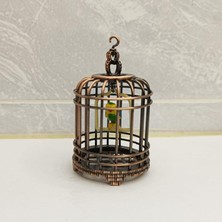 Belovee Minyatür Birdcage Kuş Asılı Kanca Modeli Için 1:12 Dollhouse Sahne Bronz (Yurt Dışından)