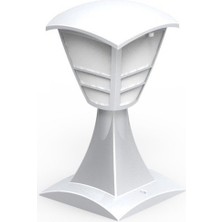 Horoz 400-020-132 Yonca-1 Bahçe Armatürü (Beyaz) E27