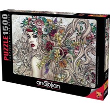 Anatolian  4549 Anatolian Çiçeklerin Gücü 1500 Parça Puzzle