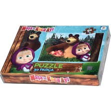 Laço Kids Angel Of Life MS7574 Laço Kids Maşa ile Koca Ayı 30 Parça Puzzle