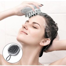 Baoblaze 2x Saç Şampuan Fırça Tarak Kafığı Masajı Exfoliator Saç Fırçası Dandruff Için