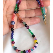 Zede Doğaltaş Kolye/ Gemstone Necklace