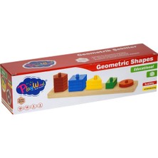 Onyıl Oyuncak 305-ONY Onyıl, Ahşap Geometrik Şekiller