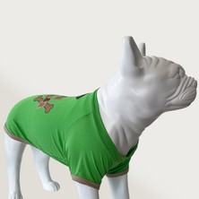 Cool Suit Bone Digger Küçük-Orta-Büyük Irk Yeşil Köpek T-Shirt