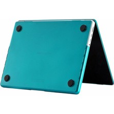 Arabulalaca Macbook Pro 13 2020 A2251 A2289 Kılıf Koruma Karbon Desenli Hardcase Kapak