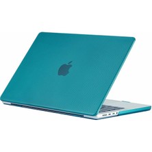 Arabulalaca Macbook Pro 13 2020 A2251 A2289 Kılıf Koruma Karbon Desenli Hardcase Kapak