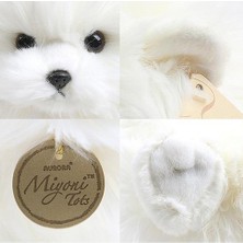 Aurora Oyuncaklar Pom Köpek Bebek Uzun Peluş Pomeranian Bichon Frise Kaniş Köpekler Peluş Oyuncak Sevimli Simülasyon Evcil Hayvanlar Komik Bebek Noel Hediyesi | Doldurulmuş ve peluş Hayvanlar