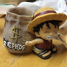 Eylem Anime One Piece Luffy Kalem Tutucu Şekil Oyuncaklar Çocuk Örümcek Adam Totoro Modeli Masa Dekor Doğum Günü Hediyesi Için Sınıf Arkadaşı | Aksiyon Figürleri