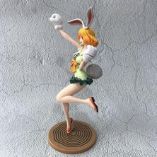 25 cm Tek Parça Havuç Kyarotto Ay Aslan Vizon Aile Maymun D. Luffy Sanji Hasır Şapka Korsanlar Kinemon Pvc Aksiyon Model Oyuncak | Aksiyon Figürleri