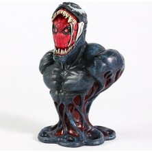 Marvel Spiderman Venom Büstü Pvc Şekil Modeli Koleksiyonu Heykelcik Oyuncak Hediye | Aksiyon Figürleri