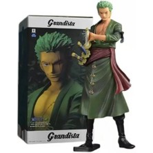 Tek Parça Büyük Figür 3D2Y Üç Strok Kılıçcılık Roronoa Zoro Hasır Şapka Korsanlar Anime Pvc Model Oyuncaklar Hediye Gk | Aksiyon Figürleri (Yeşil)