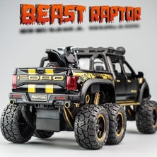 Diecast Raptor Model Araba Oyuncak Kamyon Ses ve Işık Geri Çekin Araba Çocuk Oyuncak | Diecasts oyuncak Araçlar