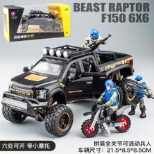 Diecast Raptor Model Araba Oyuncak Kamyon Ses ve Işık Geri Çekin Araba Çocuk Oyuncak | Diecasts oyuncak Araçlar