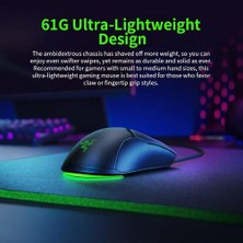 Mini Kablolu Fare 61G Hafif 8500DPI PAW3359 Optik Sensör Chroma Rgb Oyun Mouse Fareler Speedflex Kablosu | Fareler