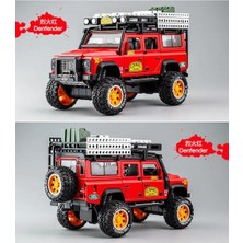 1:28 Alaşım Diecast Oyuncak Araba Modeli Deve Defender Metal Oyuncaklar Araçlar Kupa Çocuklar Için Ses Işık Koleksiyonu Geri Çekin Hediyeler | Diecasts oyuncak Araçlar