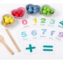 Çocuk Oyuncakları Ahşap Oyuncaklar Eller Beyin Eğitim Klip Boncuk Bulmaca Kurulu Matematik Oyunu Eğitici Oyuncaklar Çocuklar Için